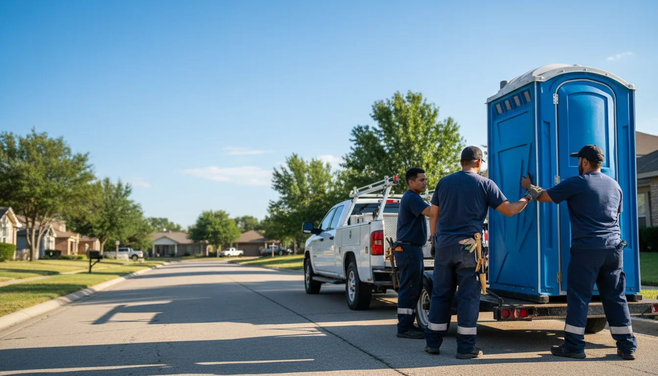 Portable Toilet Rental in Dubuque, IA near me